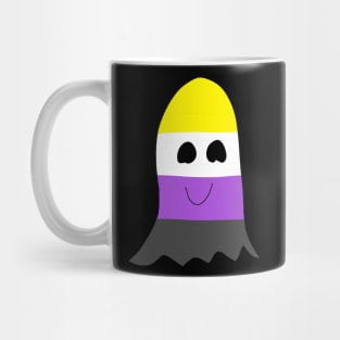 Nonbinary Pride Ghost Mug